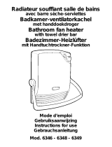 CALOR CHAUFFAGE GALEA 6346 Owner's manual