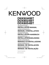 Kenwood DDX8054BT Owner's manual