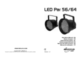 BEGLEC LED PAR64/Silver Owner's manual