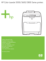 HP Color LaserJet 3800 Printer series User manual