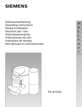 Siemens TK911NXGB/01 Owner's manual