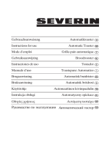 SEVERIN AT 2515 - GRILLE-TOUS-PAINS Owner's manual