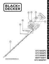 BLACK+DECKER GTC18502PST Owner's manual