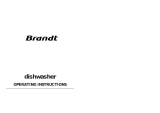 Brandt DWM454 Owner's manual