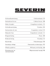 SEVERIN KS 9834 - CONGELATEUR TABLE TOP Owner's manual