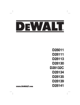 DeWalt D28011 T 3 Owner's manual