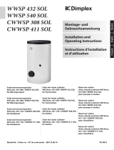 Dimplex CWWSP 411 SOL Owner's manual