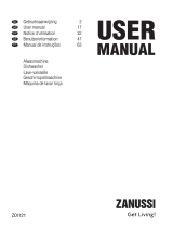 Zanussi zdi 121 w Owner's manual