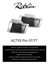 ROBLIN ACTIS PRO 57 Owner's manual