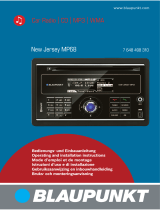 Blaupunkt New Jersey MP68 Owner's manual