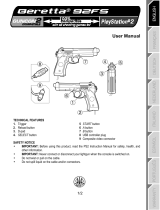 Thrustmaster PSX BERETTA 92FS Owner's manual