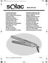 Solac PP7252 Owner's manual