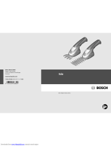 Bosch Isio 3 Owner's manual