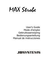 JBSYSTEMS LIGHT MAX STROBE Owner's manual