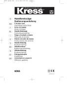 Kress 6066 Owner's manual
