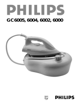 Philips gc 6004 provapor User manual