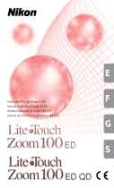 Nikon Lite Touch Zoom 100ED QD Owner's manual