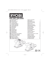 Ryobi ess 2590 v Owner's manual