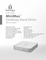 Iomega 33957 - MiniMax Desktop Hard Drive 1 TB External Owner's manual