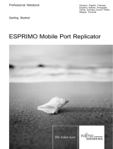 Fujitsu ESPRIMO MOBILE PORT REPLICATOR Owner's manual