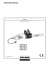 Dolmar ES-2130 A Owner's manual