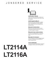 Jonsered LT 2114 A Owner's manual