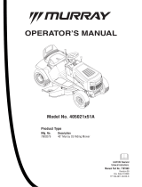 Murray 405028X51 Owner's manual