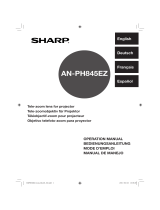 Sharp ANPH845EZ Owner's manual
