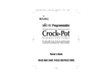 CROCK POT SCVP552B-CN Owner's manual