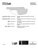 Chamberlain ML750 Owner's manual