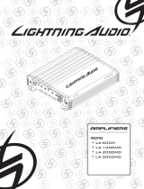 Audio Design LA-2000MD Owner's manual