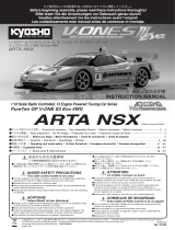 Kyosho No.31344�@V-ONE S III EVO. ARTA NSX Owner's manual