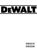 DeWalt DW331K Owner's manual