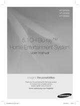 Samsung HT-D5500 User manual