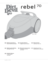 Dirt Devil DD7700DD7710 Owner's manual