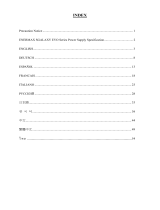 ENERMAX SGALAXY EVO Owner's manual