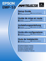 Epson EMP-S3 Owner's manual