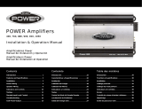 Jensen POWER 400 User manual