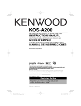 Kenwood KOS-A200 Owner's manual