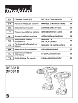 Makita DF347DWEX3 Owner's manual