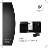 Logitech PURE-FI ANYTIME Owner's manual