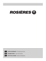 ROSIERES RHP 6700 IN Owner's manual