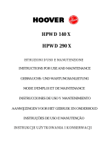 Hoover HPWD 140 X Owner's manual