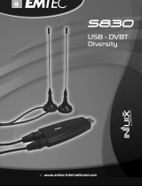 Emtec TUNER TNT DIVERSITY USB S830 Owner's manual