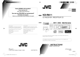 JVC KD-R611E Owner's manual