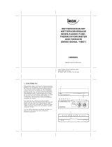Irox HBR555 Owner's manual