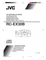 JVC RCEX30B Owner's manual