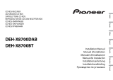 Pioneer DEH-X8700BT Owner's manual