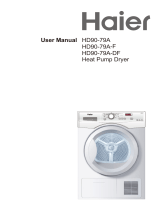 Haier HD80-A82 Owner's manual