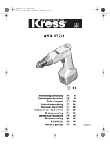 Kress ASX 132-1 Owner's manual